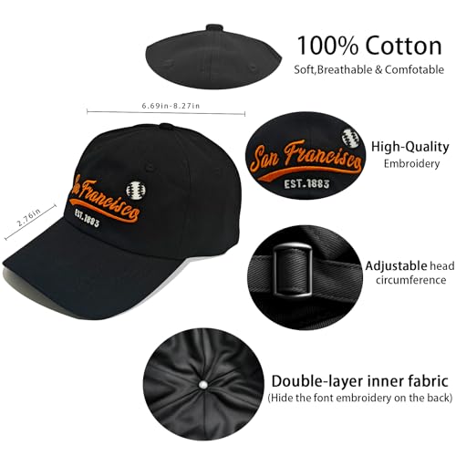Image of Cap Hat Classic Vintage Embroidered Hat Cap for Men Women Teenager Cap Adjustable