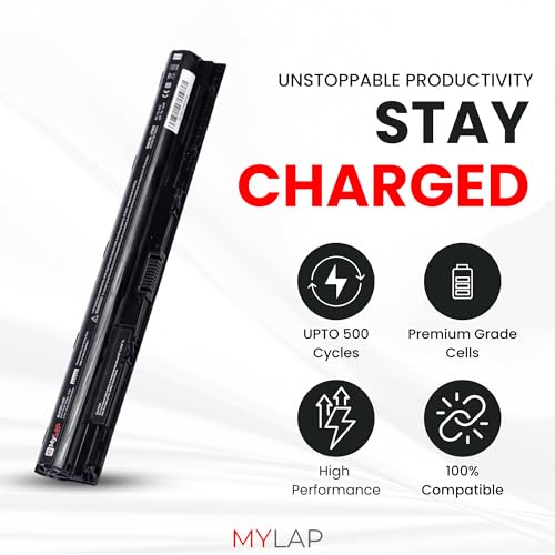 Image of Mylap M5Y1K Battery | 14 Month Replacement Warranty | for Dell Inspiron 15 5000 3000 Series 5566 5558 5559 5555 5758 3567 3551 3552 3558 14 3451 3452 3458 5458 17 5755 VN3N0 HD4J0 P51F P47F P63F P64G