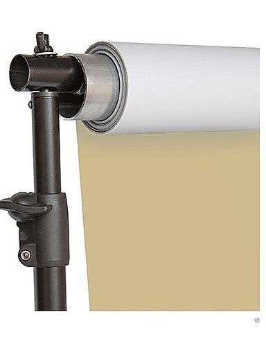 Fond en Vinyle RÉVERSIBLE Double Face Beig ET Blanc 200CMX300CM