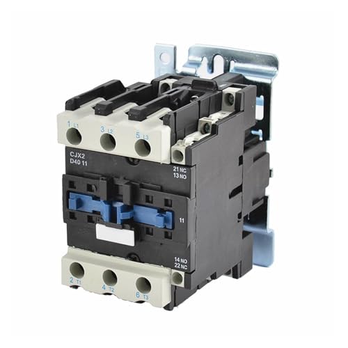 Contacteur ca 40A triphasé 380V type LC1 CJX2-4011 bobine AC 24V rail