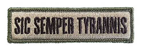 Gadsden and Culpeper Tactical Sic Semper Tyrannis Subdued Patch