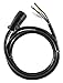 Hopkins Towing Solutions 20146 8' 7 RV Blade Molded Trailer Cable, GRAY