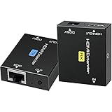 【POC Powered HDMI Extender】 El dispositivo adopta la tecnología POC, sólo necesita conectar un terminal adaptador TX para soportar todo el dispositivo, y la conexión es cómoda y rápida. La distancia de transmisión en CAT7 es de hasta 60 metros.(se recomienda utilizar CAT7 o un cable HDMI de mayor calidad)
