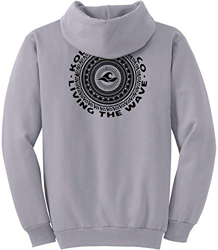 Koloa Surf Mens Tribal Circle Logo Pullover Hoodie in Small-5X-Large