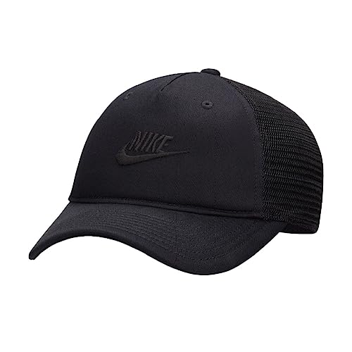 Nike Futura Trucker Cap (as3, Alpha, m, l, Black/Black)