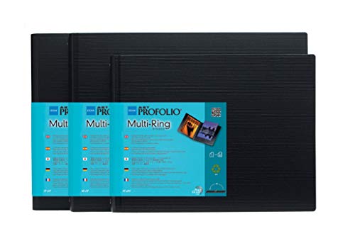 Profolio By Itoya, Profolio Multi-Ring Refillable Binder - Portrait, 18 X 24 Inches #TOP4
