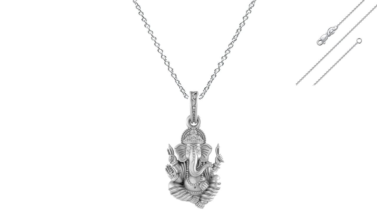 Pendentif en argent sterling petit modèle à porter tous les jours - 5