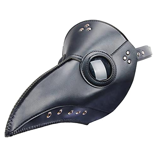 Plague Doctor Mask Set, Bird Masker Pest Doctor Costume 3 in 1 Enge Masker, Cosplay-rekwisieten, PU Lederen Materiaal… - Image 7