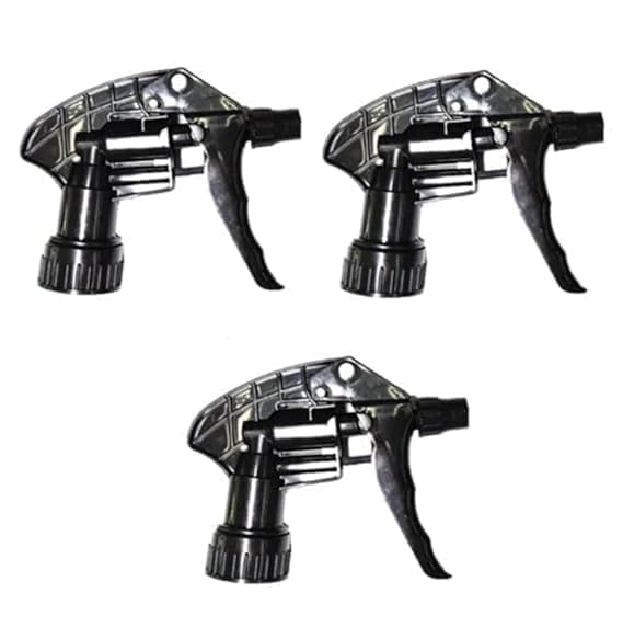 Plastic Trigger Spray Nozzle with Tube – Adjustable Spray Head for Bottles, Cleaning Gardening Salon Use (pack of 3)-image-35