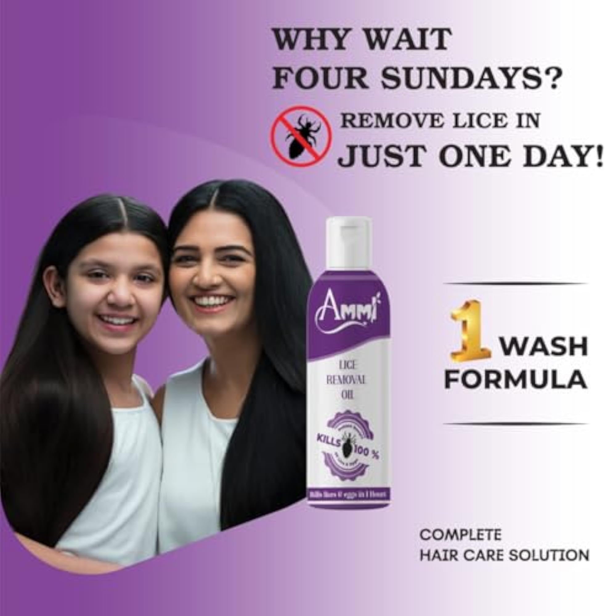 Ammi Lice Life Line Natural Hair Oil 100ML