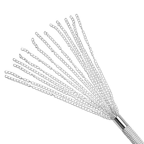 Romi Sm Bdsm Metal Diamond Handle Chain Whip Flogger Flirting Fantasy Fetish Hand Paddle Flirting Fantasy Sex Toys Fetish Hand Paddle Kinky Restraint Bondage Sex Role Play #TOP3