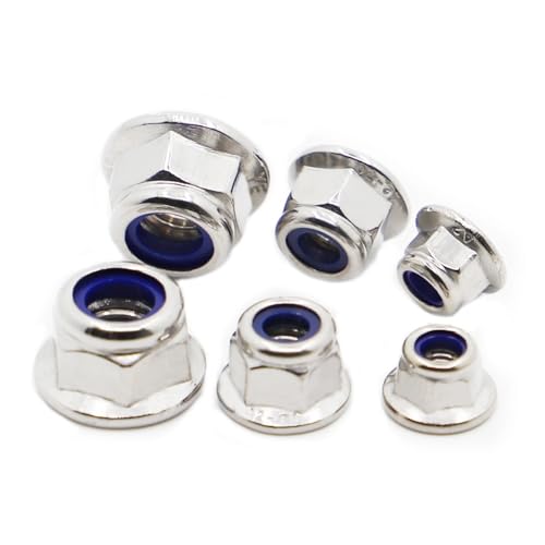 Écrou de blocage en acier inoxydable 304 A2-70 pour structures nautiques durables