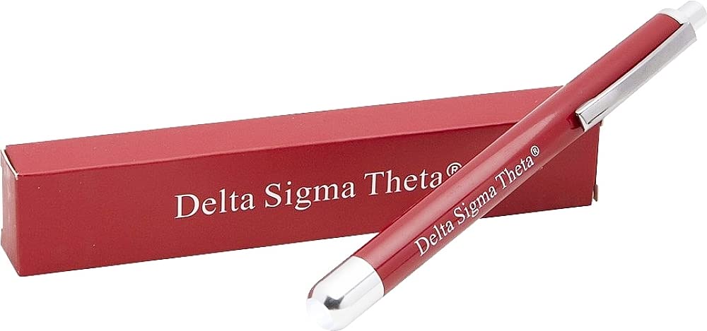 Delta Sigma/? Theta LED Pen Light [Red - 5.5