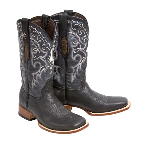 Men's Cowboy Boots Shoulder Black/Black Top