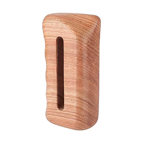 Image of CAMVATE Wooden Hand Grip with 1 /4 inch-20 Mounting Groove for DSLR Camera Cage Kit(Right Hand) - 2829