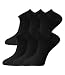 Produktbild JOOP! Herren Sneaker Kurzsocken Füßlinge 900002 3 Paar, Farbe:Schwarz;Sockengröße:39-42;Artikel:-2000 black