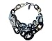 Produktbild Feliss Halskette Damen  nachhaltige Horn Kette braun ohne Anhänger 75 cm lang mit ovalen Kettengliedern - als Schmuck Geschenk für Freundin, Mutter, Geburtstagsgeschenk, Ketten für Sie