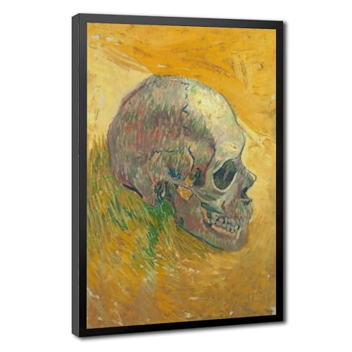 Toile Van Gogh crâne de 1887 pour créer une ambiance cabinet de curiosités