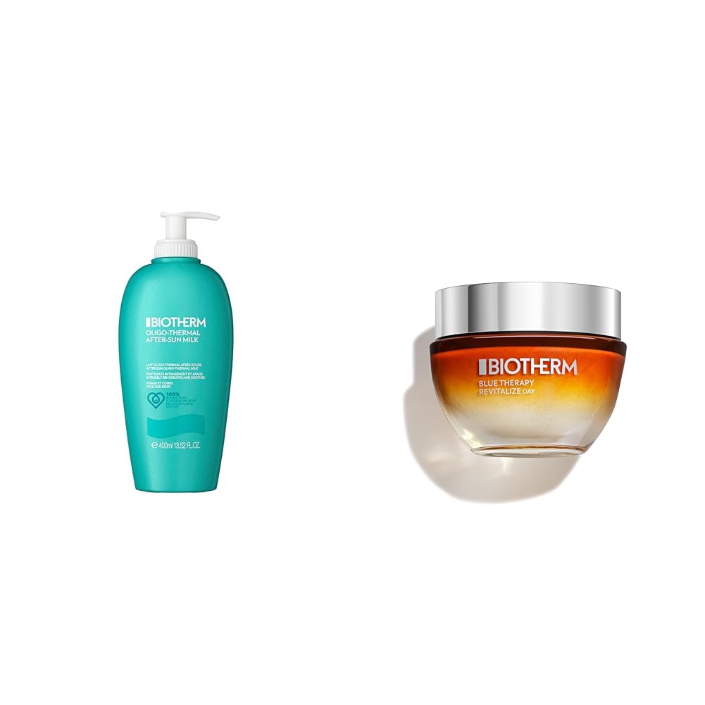 Sun After Soothing Body Milk 400ml + Blue Therapy Revitalize DayCr P50ml