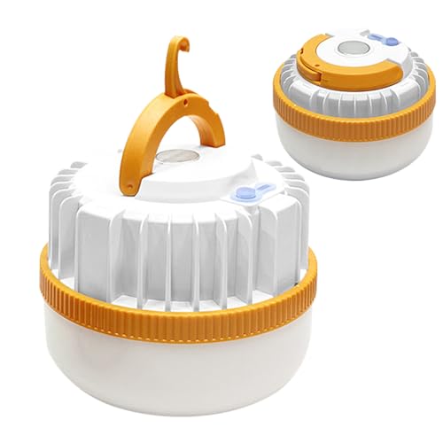 Lampe de tente LED compacte 3 modes et lanterne de camping à poignée rétractable pour randonnée