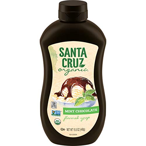 Santa Cruz Organic Mint Chocolate Flavored Syrup, 15.5 Ounce