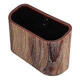 HOODANCOS Mini Tischmülleimer aus PP ohne Deckel Platzsparender Kleiner Abfallbehälter für Büro Küche Badezimmer und Hotel Leicht Tragbar und Einfach zu Reinigen