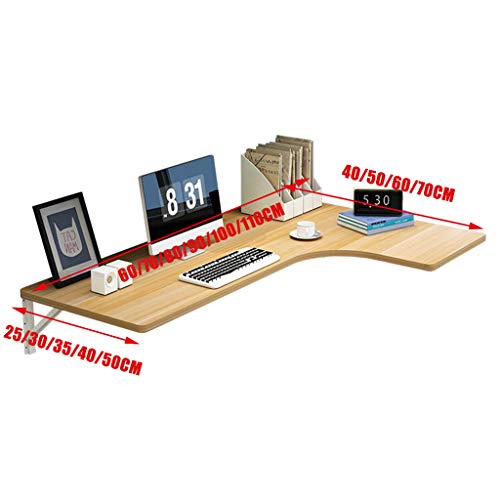 Table d'ordinateur bureau table murale rabattable contre le manque d'espace - 8