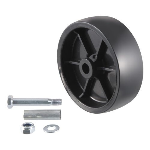 Curt 28912 6-Inch Replacement Boat Trailer Jack Wheel, Black Plastic #TOP2