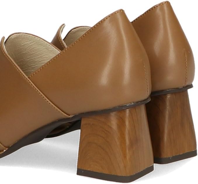 [オリエンタルトラフィック] パンプス 太めヒール スクエアトゥ レディース 履きやすい 歩きやすい 大きいサイズ 小さいサイズ 甲 ウッドヒール甲深パンプス 41307（パンプス）｜ORiental TRaffic ... 