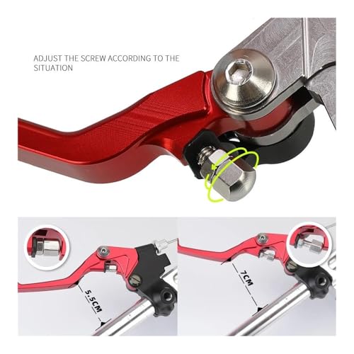 Levier d'embrayage pivotant pour restaurer les commandes d'une moto RM 125 2004-2008 - 5