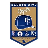 WinCraft Kansas City Royals Heritage History Banner Pennant