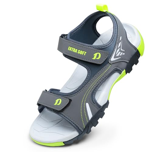 Image of DOCTOR EXTRA SOFT Men's Classic Athletic & Outdoor Casual Sandals /Floaters with Adjustable Cushion Strap for Adult | Comfortable & LightWeight |Stylish & Anti-Skid |Everyday Use for Gents & Boys D-304