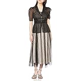 [スナイデル] ジャケットレイヤードレースワンピ