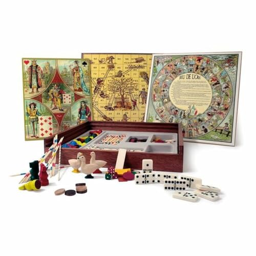 Jeujura - 21319- Jeux de Société-Mon Coffret de Jeux Tradition 3 ans to 99 ans