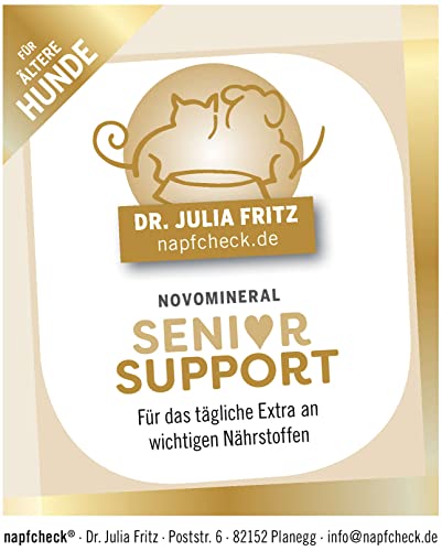 napfcheck Novomineral Senior Support - für Hunde - 400 g
