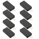 DUSCOKE 8PCS Car SRS Airbag Simulator Tester, 12V 2-Pin Airbag Bypass Resistor Car Diagnostic Scanner Testing...