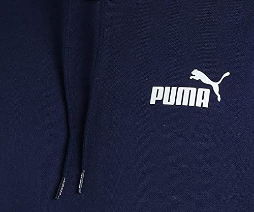 Image of PUMA Mens Essentials No. 1 Logo Hoodie Casual Outerwear Casual - Black