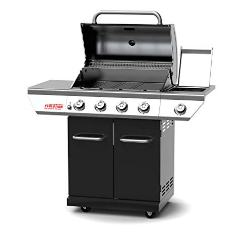 Nexgrill Evolution 4B Gas Grill met Gietijzeren Grillplaat I 4+1 Brander Gas Grill met Roestvrij Stalen Bakplaat… - Afbeelding 3