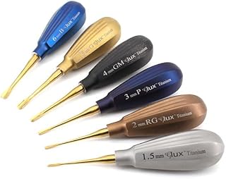 GLux Luxating Color Coated Titanium, Set of 6