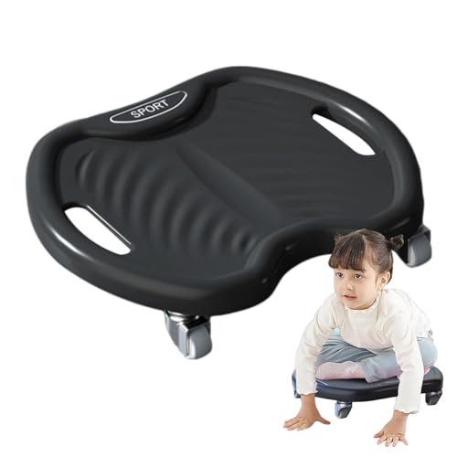 Rueda de ejercicio para abdominales y rodillo abdominal de 4 ruedas para el hogar 7