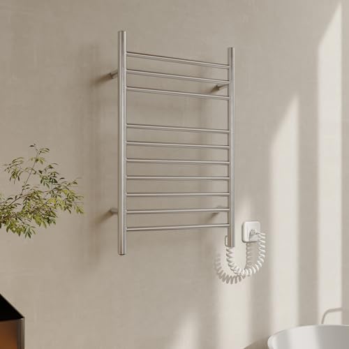 Sèche-Serviettes Mural HMJGDZG Câblé en Vernis Miroir - 2