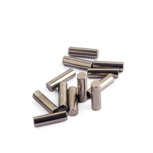 KKmoon 12 peças de guitarra elétrica humbucker pickup polepiece slug magneto slug hastes guitarra