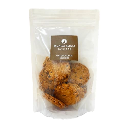 青山すこやか本舗 Buono Sano (ブォーノサーノ) オーツチョコクッキー200g*1袋【白砂糖不使用】