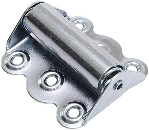Litepak Screen Door Hinge Professional Grade Hardware Self-Closing Easy Install (1 Pack, Zinc Plated)