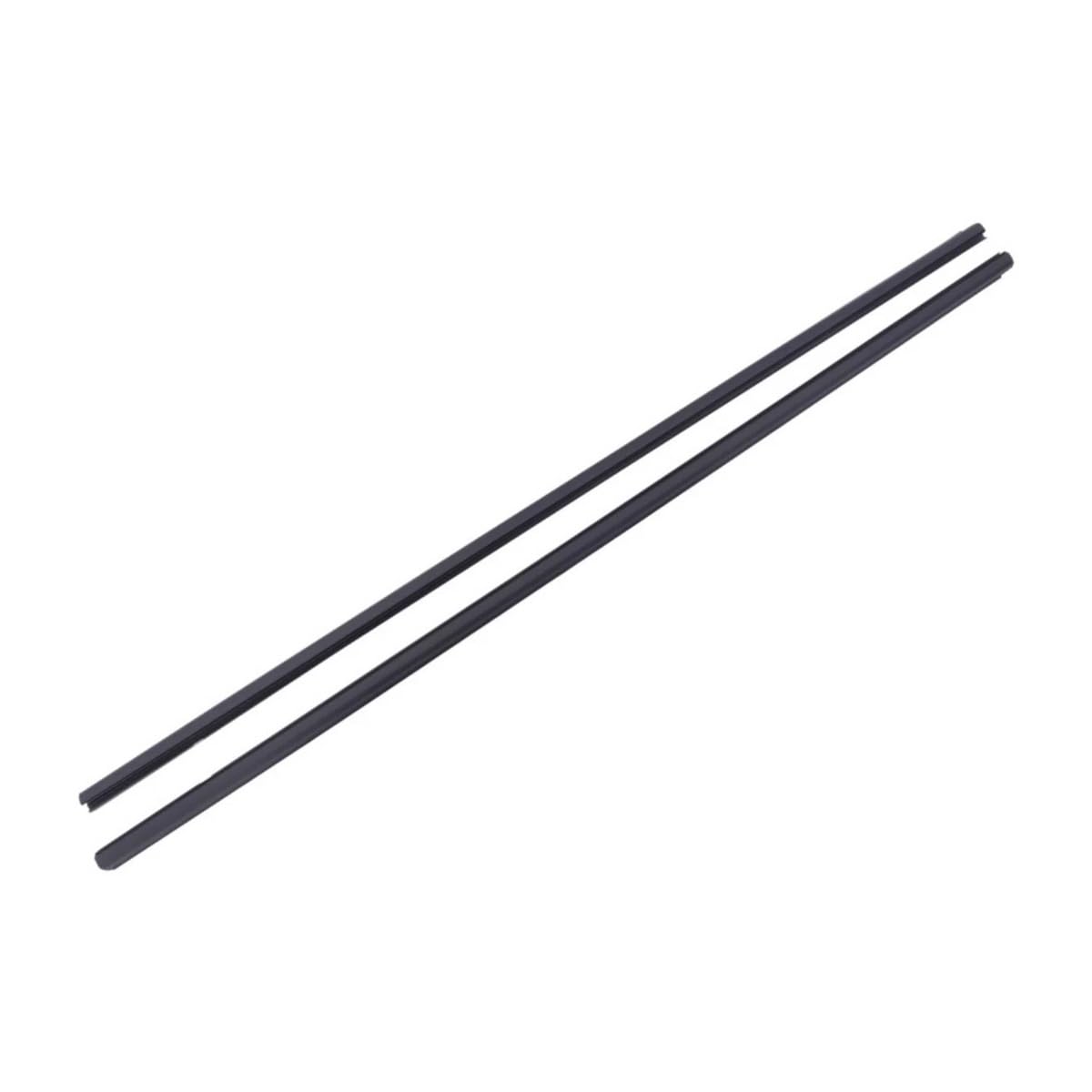 Sealing Strip 2Pcs Car Window Weatherstrip Black for Honda for Civic 2006-2011 2doors 72410-SVA-A01ZA 72450-SVA-A01ZA