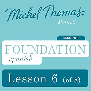 Diseño de la portada del título Foundation Spanish (Michel Thomas Method) - Lesson 6 of 8