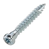 Holzverbinderschrauben Winkelbeschlagsschraube mit ETA, TX20 5,0 x 40 mm - 500 Stück