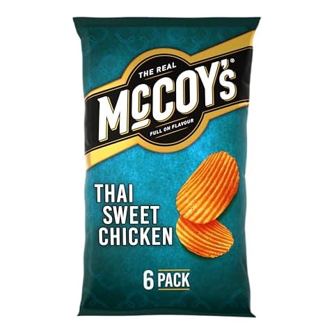 McCoy's Thai Sweet Chicken Crisps Multipack Cover
