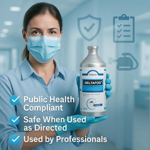 Image of SHoRI 1ltr. Delta Fog Liquid For Mosquito Fogging Machine | Effective Mosquito Elimination | Multi-Insect Repellent