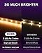 HitLights LED Strip Lights Warm White 2700K, 16.4ft High Density Tape Light for Bedroom, 600 LEDs/Reel, 300LM/Feet, UL-Listed, 12V Flexible Dimmable Rope Lights for Room, Home, Under Cabinet Lighting
